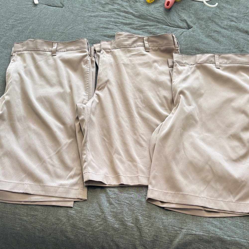 Men's Tan Shorts School uniform